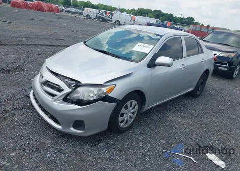 2013 Toyota Corolla L из США, поврежденный, VIN 2T1BU4EE8DC098652